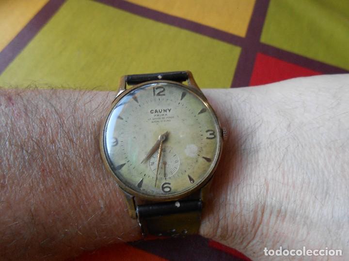 Relojes de pulsera: RELOJ CL&Aacute;SICO CAUNY PRIMA. - Foto 5
