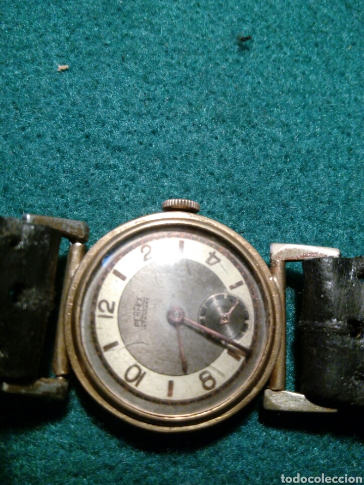 Relojes de pulsera: Reloj Perfex, trinchera aprox 1925 - Foto 5
