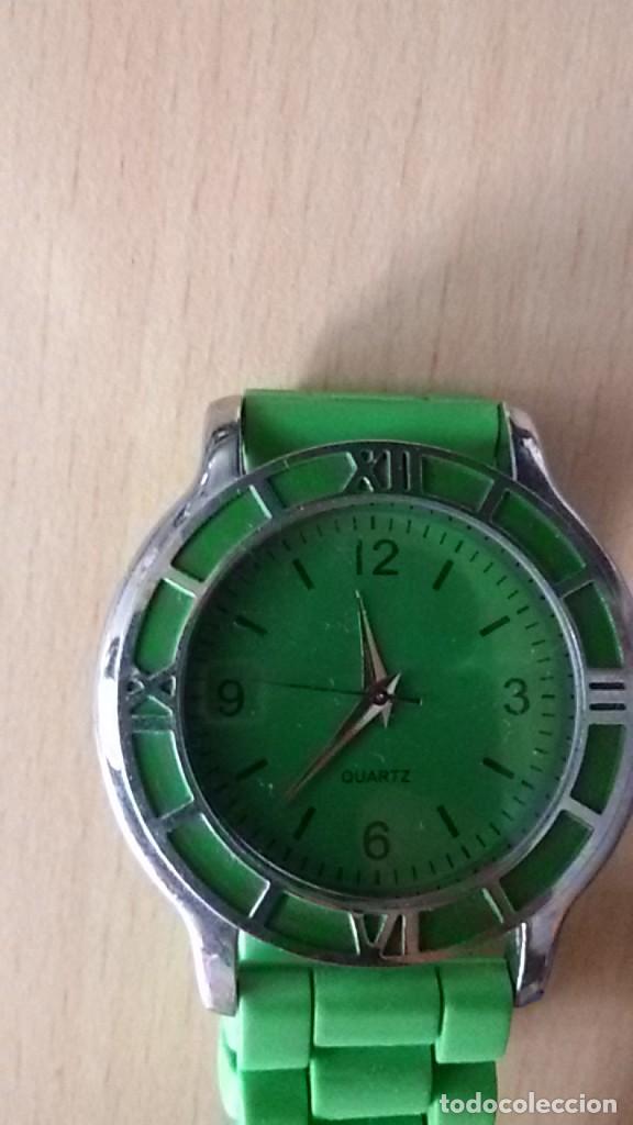 Relojes de pulsera: RELOJ DE PULSERA EN VERDE - Foto 3