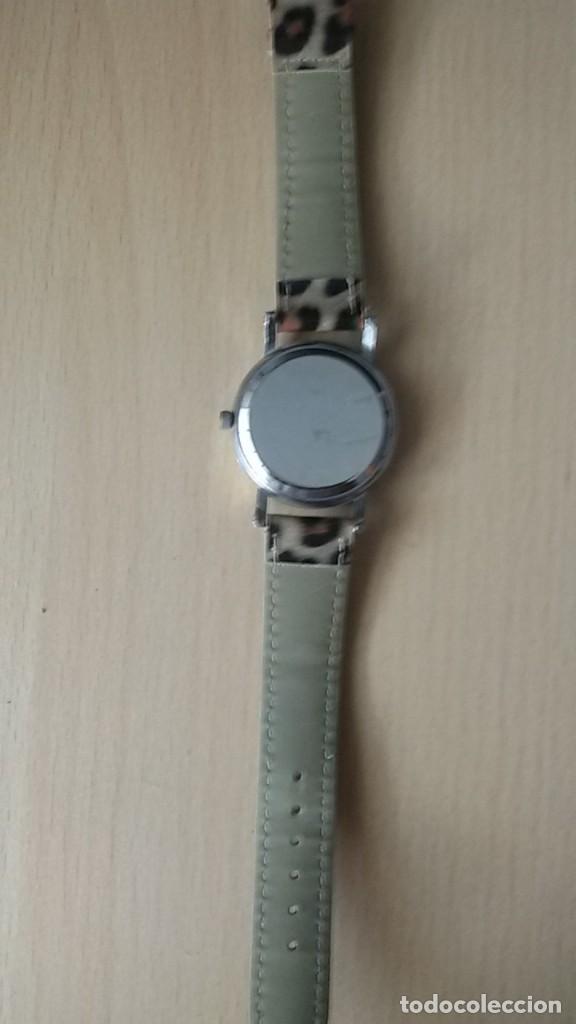 Relojes de pulsera: RELOJ PULSERA SIN MARCA ESTAMPADO LEOPARDO - Foto 2