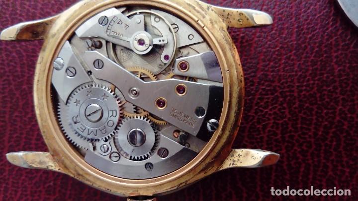 Relojes de pulsera: Antiguo Reloj Roamer - Foto 3