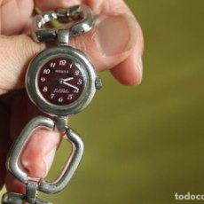 Relojes de pulsera: PRESTIGIOSO RELOJ ARISTEX DE ESLABONES CUADRADOS PARA MUJER, AÑOS 70. Lote 138243358
