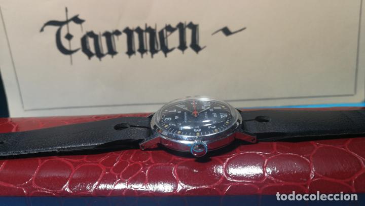 Relojes de pulsera: Botito reloj de cuerda estilo militar - Foto 1