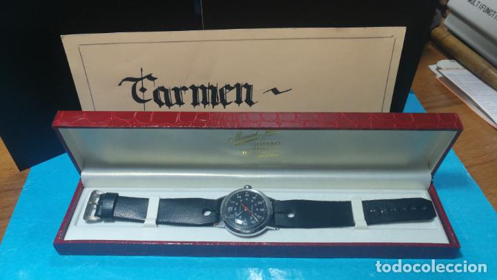 Relojes de pulsera: Botito reloj de cuerda estilo militar - Foto 8