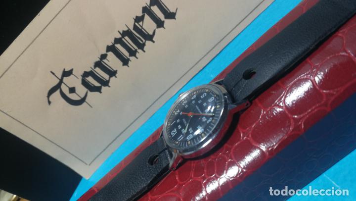 Relojes de pulsera: Botito reloj de cuerda estilo militar - Foto 9