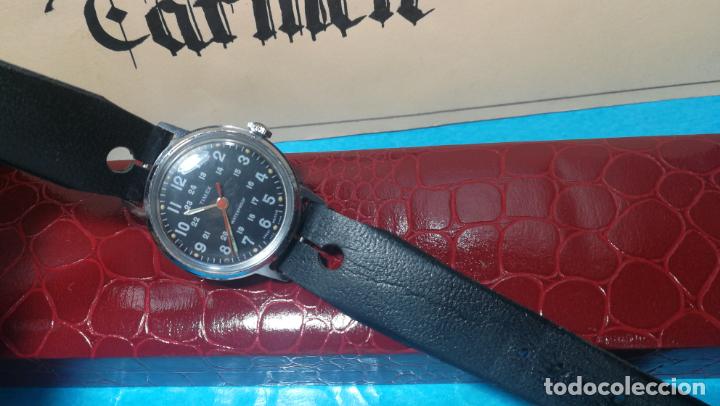 Relojes de pulsera: Botito reloj de cuerda estilo militar - Foto 14