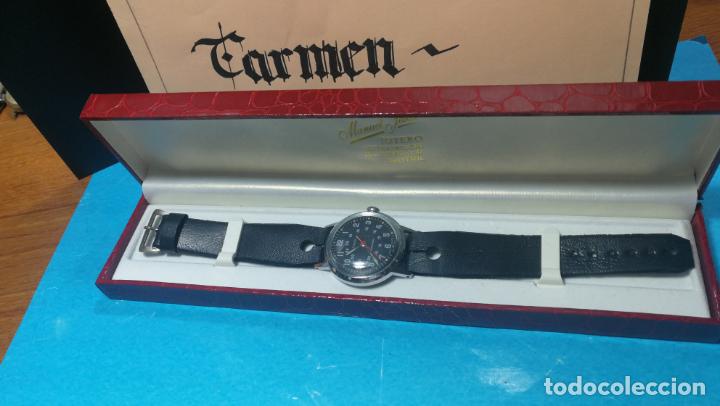 Relojes de pulsera: Botito reloj de cuerda estilo militar - Foto 15