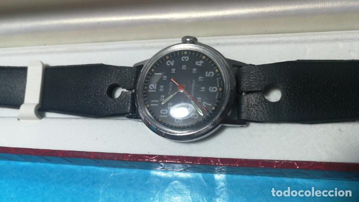 Relojes de pulsera: Botito reloj de cuerda estilo militar - Foto 16