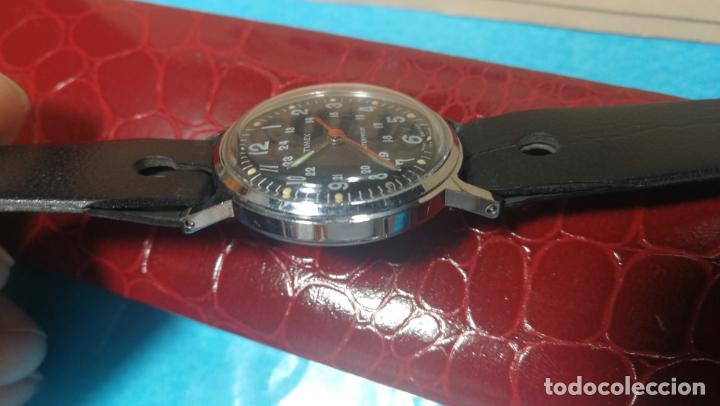 Relojes de pulsera: Botito reloj de cuerda estilo militar - Foto 18