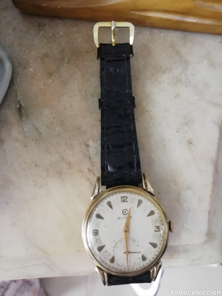 Relojes de pulsera: Antiguo reloj Cyma - Foto 1