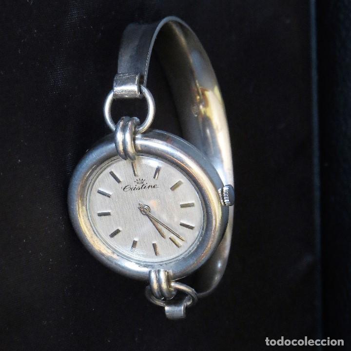 Relojes de pulsera: RELOJ PULSERA PLATA FUNCIONANDO A ESTRENAR - Foto 1