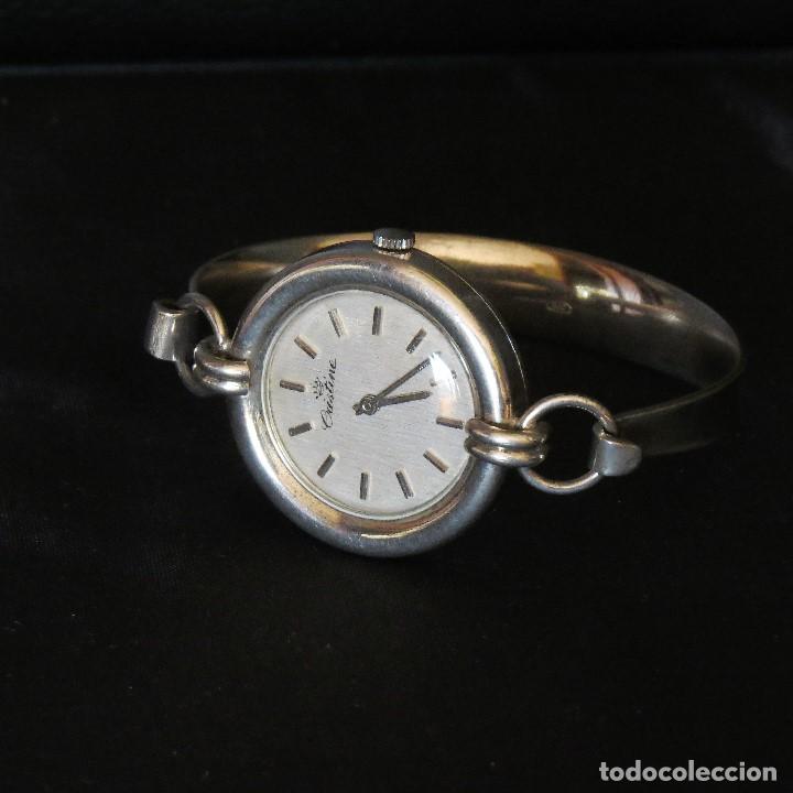 Relojes de pulsera: RELOJ PULSERA PLATA FUNCIONANDO A ESTRENAR - Foto 2