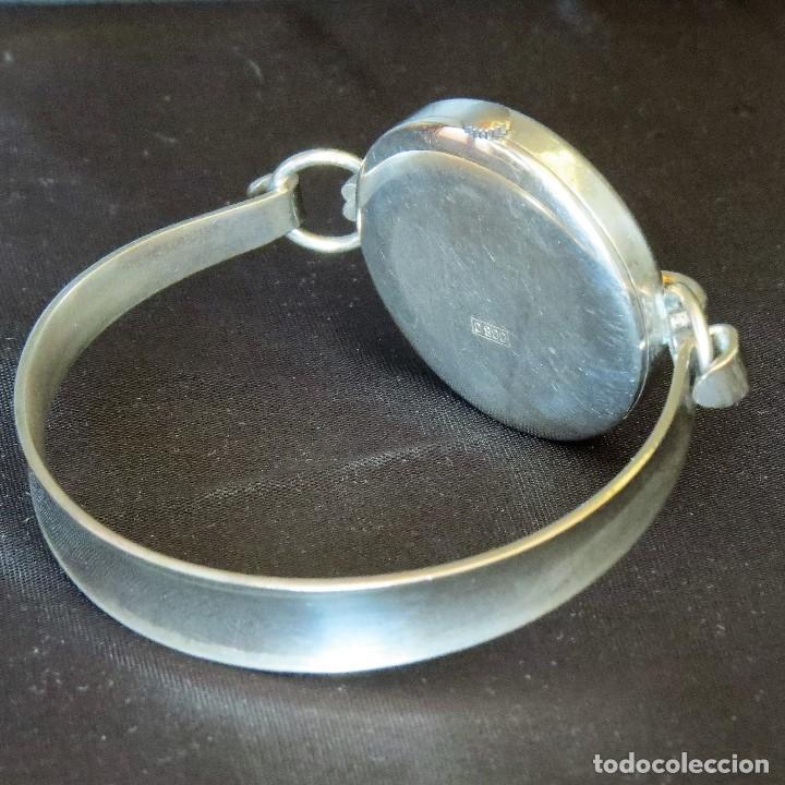 Relojes de pulsera: RELOJ PULSERA PLATA FUNCIONANDO A ESTRENAR - Foto 3
