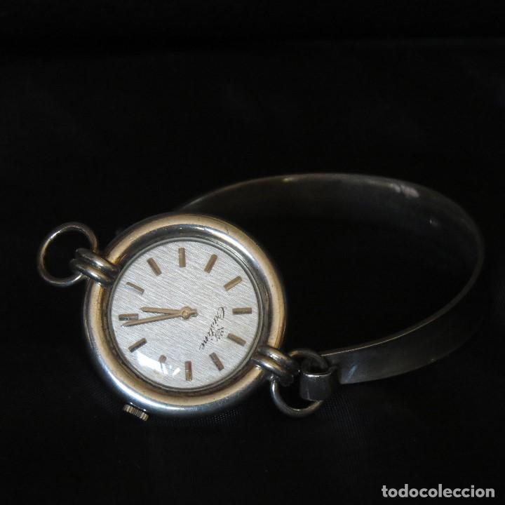 Relojes de pulsera: RELOJ PULSERA PLATA FUNCIONANDO A ESTRENAR - Foto 4