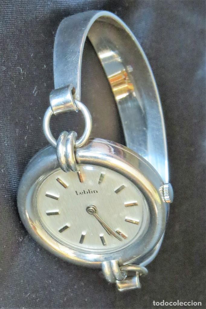 Relojes de pulsera: RELOJ PULSERA PLATA FUNCIONANDO A ESTRENAR - Foto 7