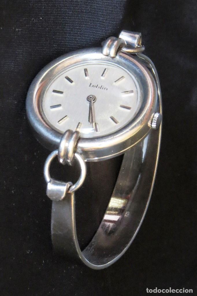 Relojes de pulsera: RELOJ PULSERA PLATA FUNCIONANDO A ESTRENAR - Foto 8