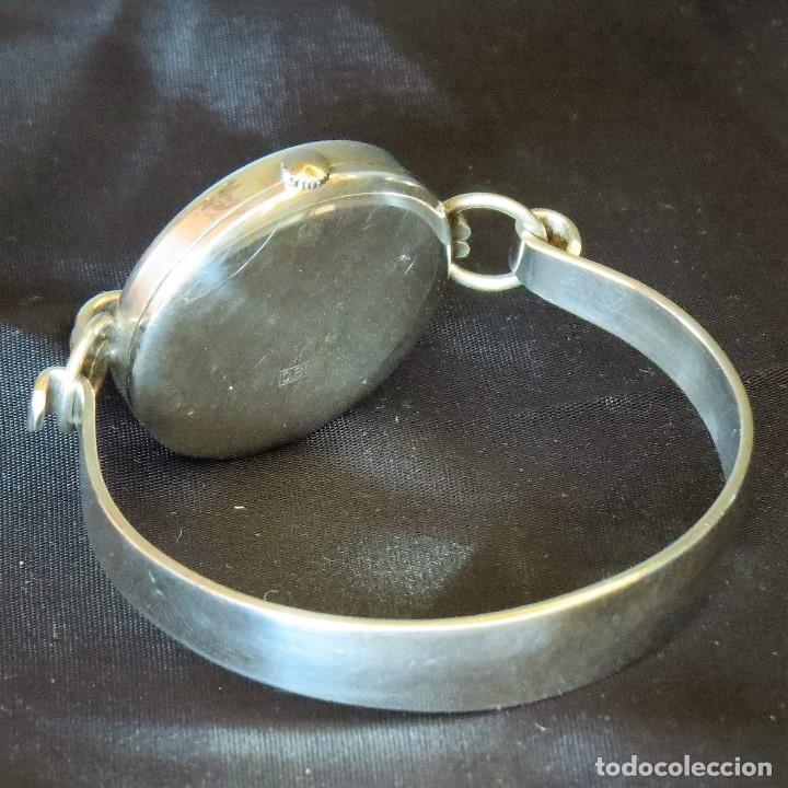Relojes de pulsera: RELOJ PULSERA PLATA FUNCIONANDO A ESTRENAR - Foto 9