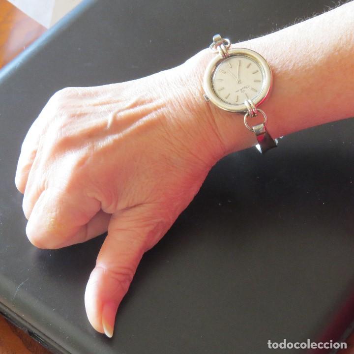 Relojes de pulsera: RELOJ PULSERA PLATA FUNCIONANDO A ESTRENAR - Foto 14