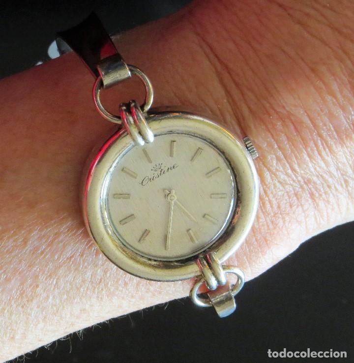 Relojes de pulsera: RELOJ PULSERA PLATA FUNCIONANDO A ESTRENAR - Foto 15