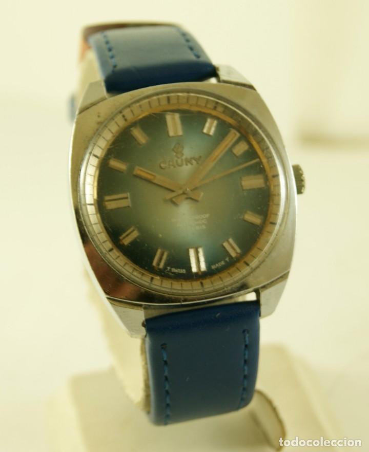 Relojes de pulsera: CAUNY MECANICO FUNCIONANDO 36.2MM - Foto 1