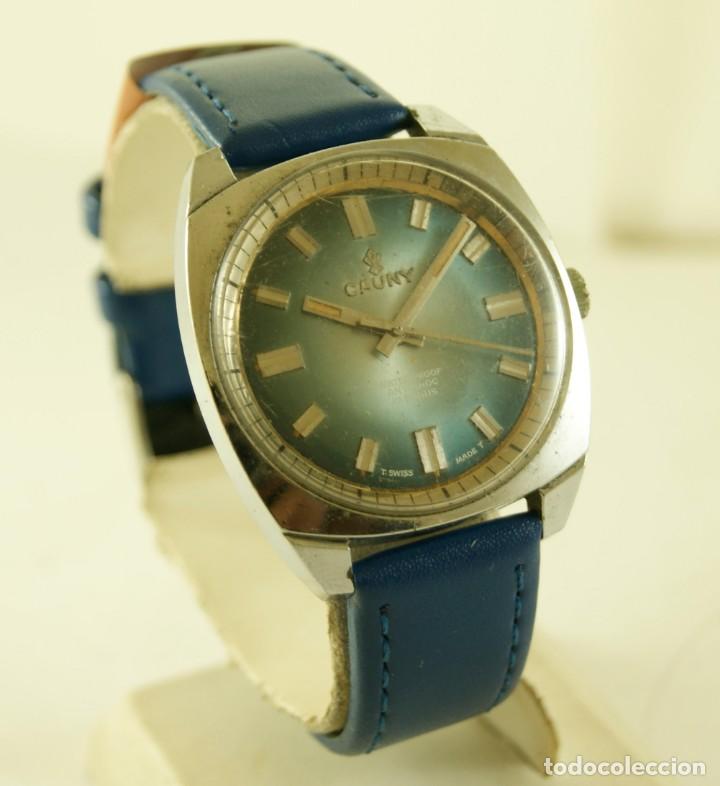 Relojes de pulsera: CAUNY MECANICO FUNCIONANDO 36.2MM - Foto 2