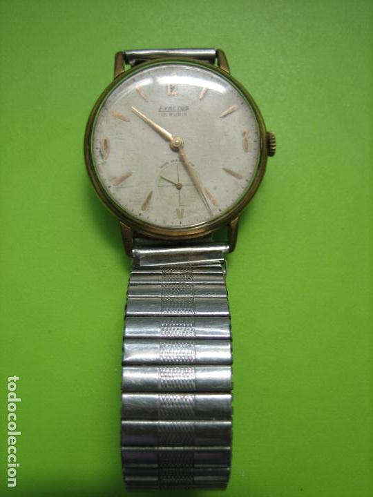 Relojes de pulsera: Antiguo reloj Exactus.. No funciona - Foto 2