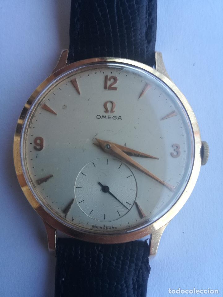 Reloj para hombre vintage omega oro 18k calibre Vendido en Venta