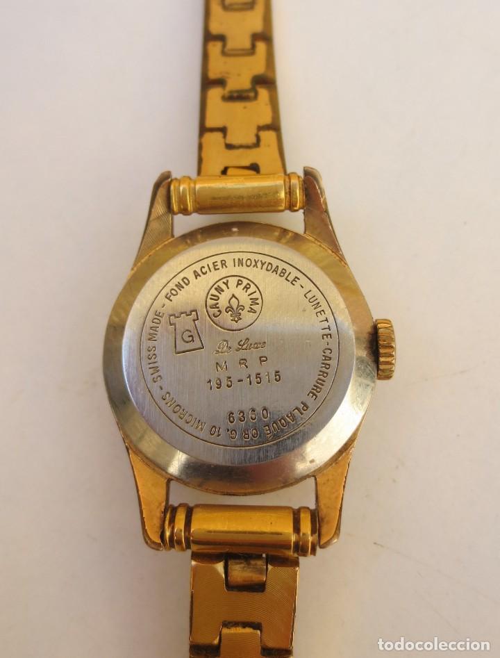 reloj cauny prima lady 17 rubis - chapado en or - Comprar Relojes antiguos  de pulsera carga manual en todocoleccion - 165594554