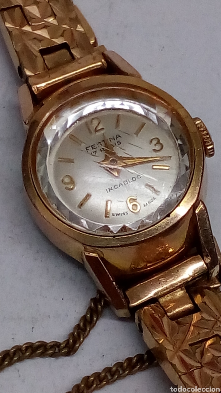 Mouvement De Montre Mécanique Vintage Festina 17 Rubis ETA 2412 - Pièce D'horlogerie Suisse