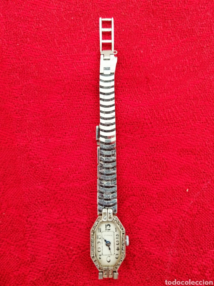Relojes de pulsera: Antiguo reloj a cuerda. - Foto 6