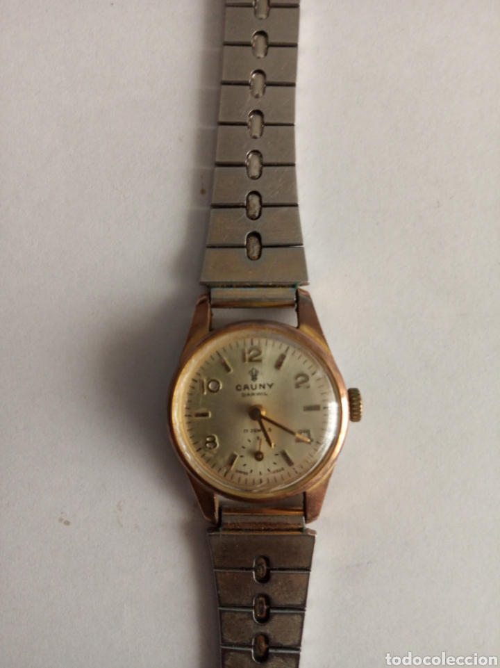 Relojes de pulsera: Antiguo reloj cauny prima - Foto 2
