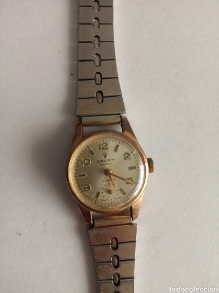 Relojes de pulsera: Antiguo reloj cauny prima - Foto 3