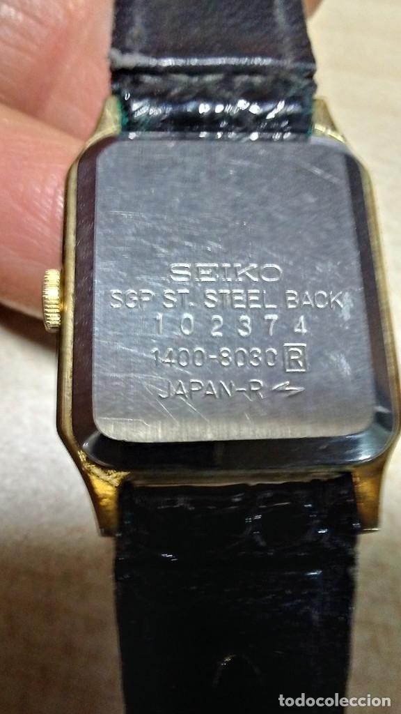 reloj seiko. quartz. - Buy Antique wristwatches with manual charge on  todocoleccion