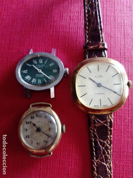 Relojes de pulsera: Tres Relojes de mujer - Foto 1