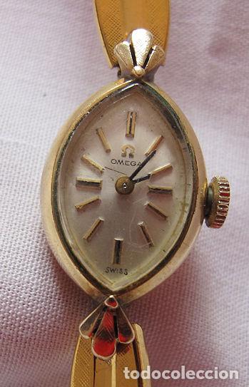 Relojes de pulsera: RELOJ DE SRA OMEGA 10K GOLD FILLED CUERDA EN ESTUCHE - Foto 3 - 199488455