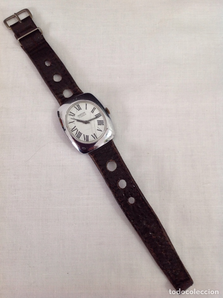 Relojes de pulsera: ANTIGUO RELOJ MORTIMA CARGA MANUAL FUNCIONA - Foto 2 - 201288516