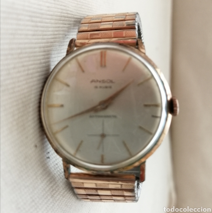 Relojes de pulsera: Antiguo Reloj a Cuerda Ansol. - Foto 2