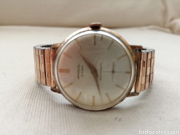 Relojes de pulsera: Antiguo Reloj a Cuerda Ansol. - Foto 4