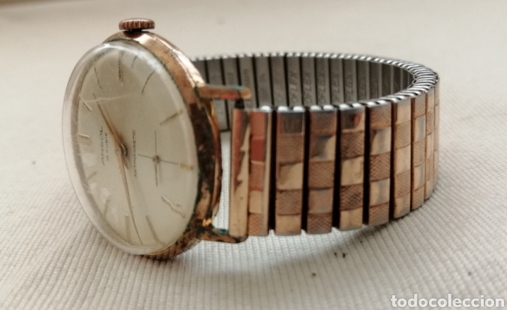Relojes de pulsera: Antiguo Reloj a Cuerda Ansol. - Foto 5