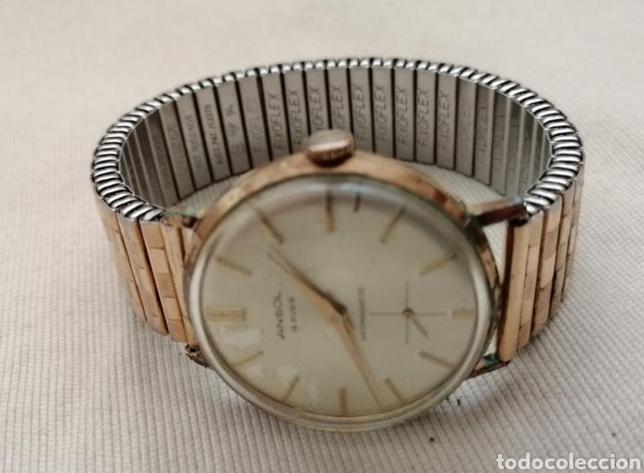 Relojes de pulsera: Antiguo Reloj a Cuerda Ansol. - Foto 6
