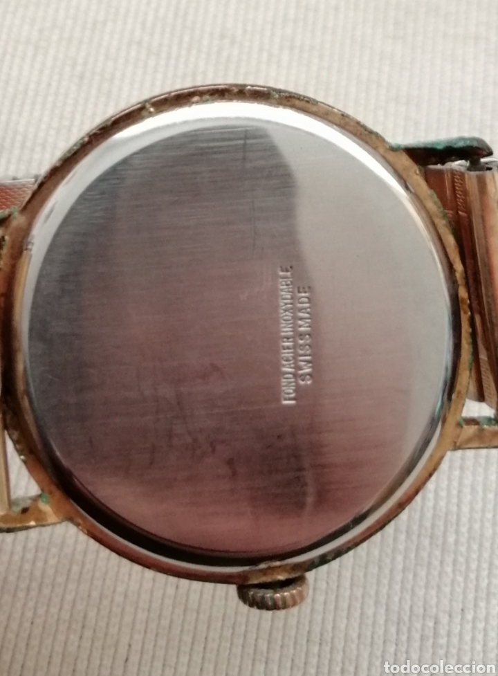 Relojes de pulsera: Antiguo Reloj a Cuerda Ansol. - Foto 7