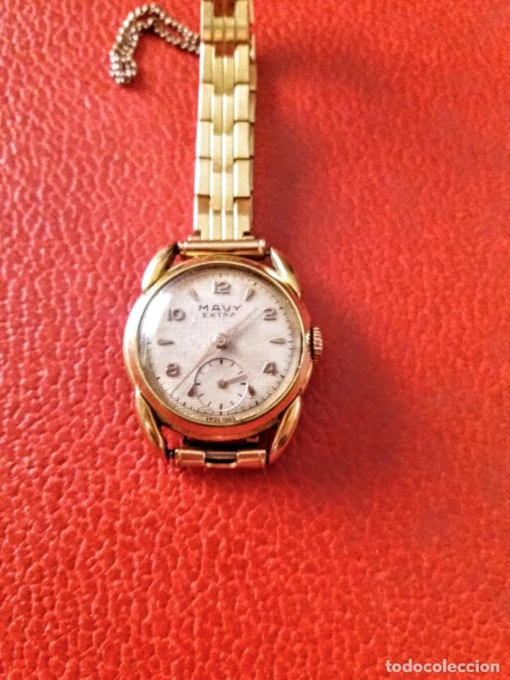 Relojes de pulsera: RELOJ DE MUJER MAVY EXTRA CARGA MANUAL. - Foto 4
