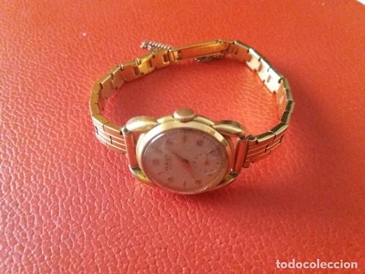 Relojes de pulsera: RELOJ DE MUJER MAVY EXTRA CARGA MANUAL. - Foto 8