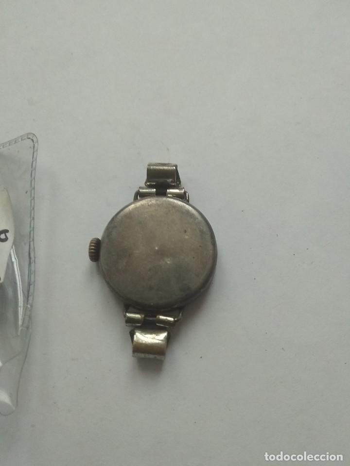 Relojes de pulsera: Reloj de plata funcionando - Foto 3