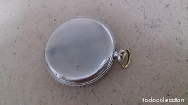 Relojes de pulsera: RELOJ AUTOMATICO DE BOLSILLO MARCA QUILLET FUNCIONANDO - Foto 3