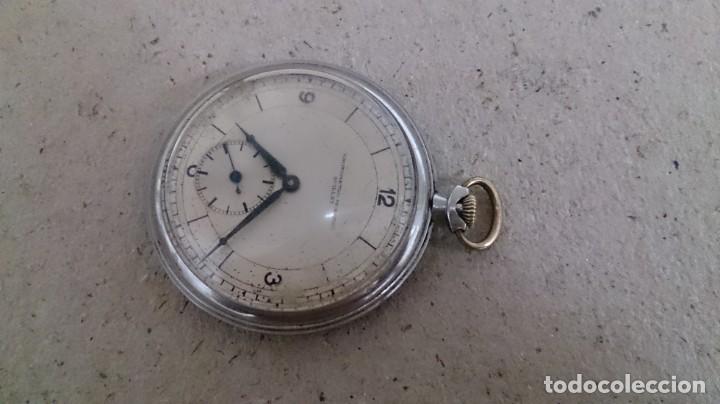 Relojes de pulsera: RELOJ AUTOMATICO DE BOLSILLO MARCA QUILLET FUNCIONANDO - Foto 5
