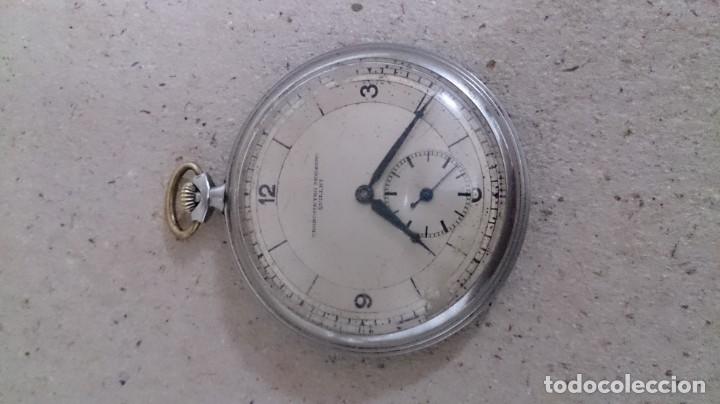 Relojes de pulsera: RELOJ AUTOMATICO DE BOLSILLO MARCA QUILLET FUNCIONANDO - Foto 7