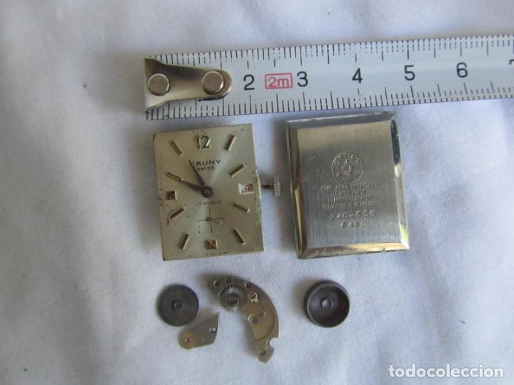 Relojes de pulsera: Piezas de reloj Cauny - Foto 2