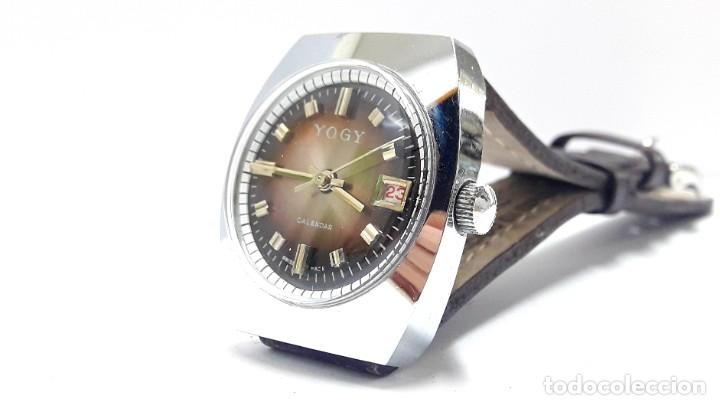Relojes de pulsera: RELOJ VINTAGE DE SEÑORA MARCA YOGY AÑOS 70 DE CARGA MANUAL - Foto 3 - 224635747