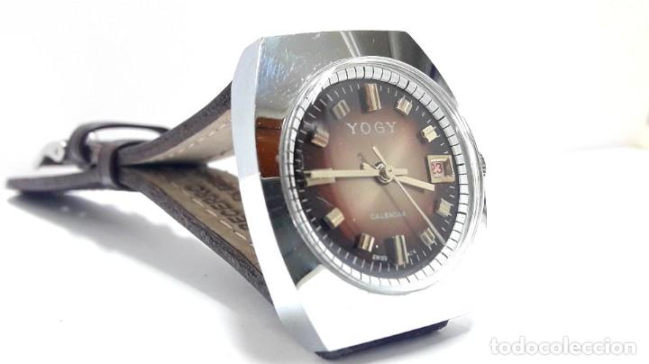 Relojes de pulsera: RELOJ VINTAGE DE SEÑORA MARCA YOGY AÑOS 70 DE CARGA MANUAL - Foto 4 - 224635747